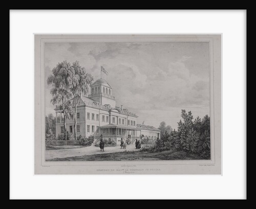 The Shuvalov Palace in Pargolovo, 1833 by Anonymous