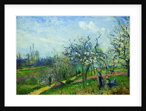 Flowering Orchard, 1871 by Anonymous