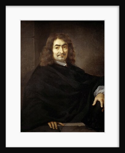Portrait of the philosopher René Descartes, First Half of 17th cen by Anonymous