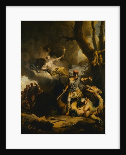 Jason killing the Colchian Dragon, ca 1766-1770 by Anonymous