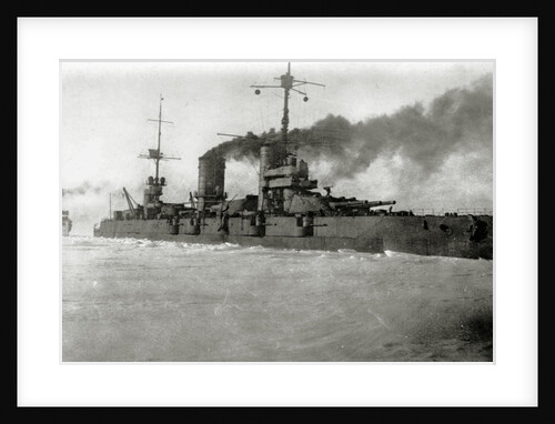 The Ice Cruise of the Baltic Fleet, The battleship Sevastopol, 1918 by Anonymous
