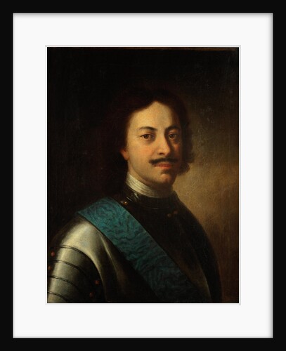 Portrait of Emperor Peter I the Great, First third of 18th cen by Anonymous