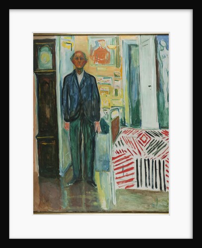 Self-Portrait, Between the Clock and the Bed, 1940-1942 by Anonymous