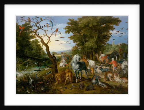 The Entry of the Animals into Noahs Ark, 1613 by Anonymous