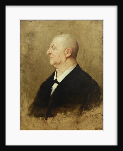 Portrait of Anton Bruckner, 1885 by Anonymous