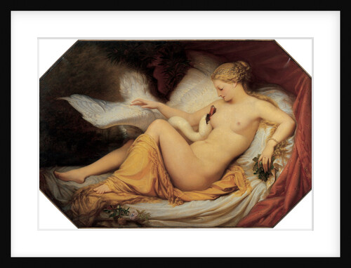 Leda and the Swan, 1855 by Anonymous