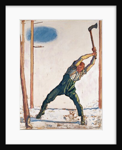 The Woodcutter, 1910 by Anonymous
