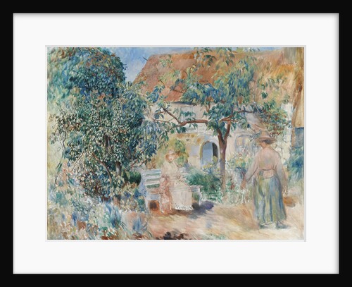 Garden in Brittany, 1886 by Anonymous