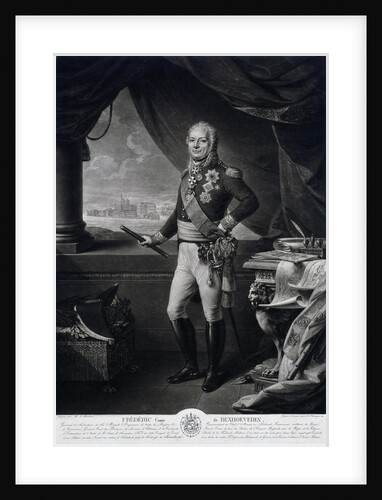 Portrait of General Friedrich Wilhelm von Buxhoeveden, 1812 by Anonymous
