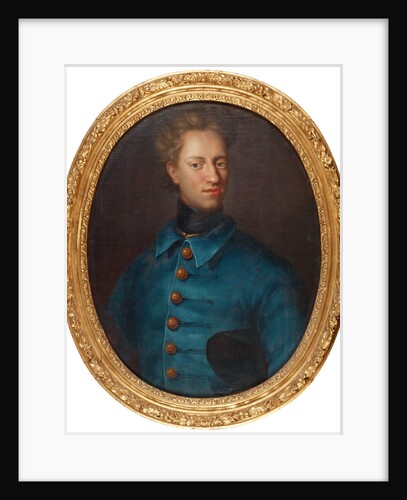 Portrait of the King Charles XII of Sweden by Anonymous