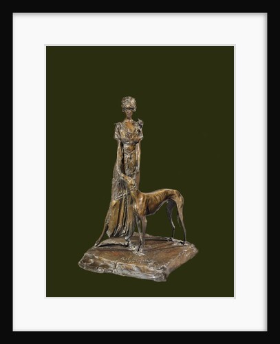 Marchesa Luisa Casati with Greyhound, 1914 by Anonymous