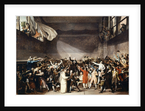 Der Ballhausschwur (Le Serment du Jeu de paume), 1791 by Anonymous