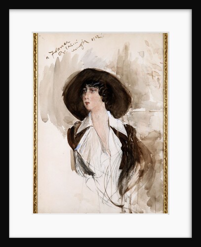 Franca Florio, Countess of San Giuliano, 1912 by Anonymous
