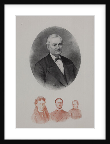 Portrait of Ivan Ivanovich Glazunov, 1881 by Anonymous