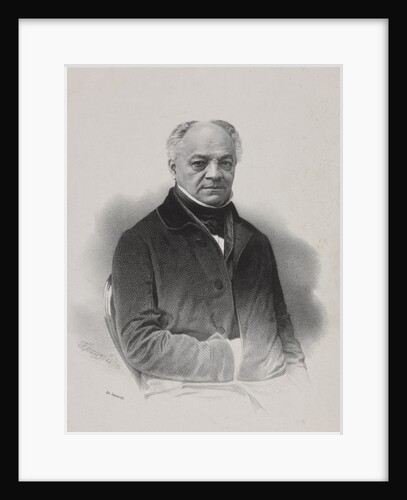Portrait of the composer Alexey Nikolayevich Verstovsky, 1850s by Anonymous