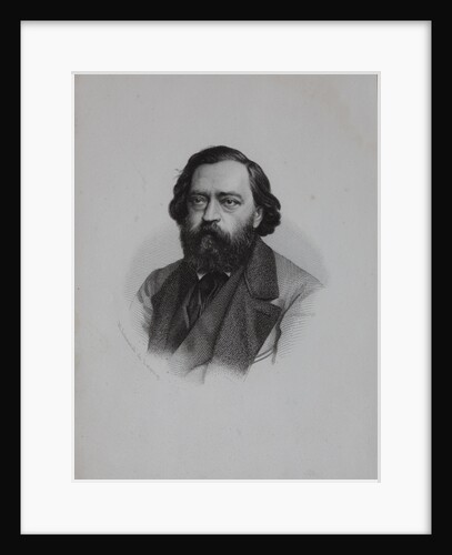 Portrait of Nikolay Platonovich Ogarev, 1850s by Anonymous
