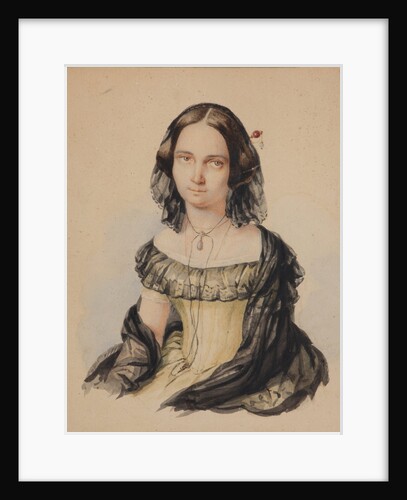 Yelizaveta Nikolayevna Krivtsova, née Princess Repnina-Volkonskaya, c. 1843 by Anonymous
