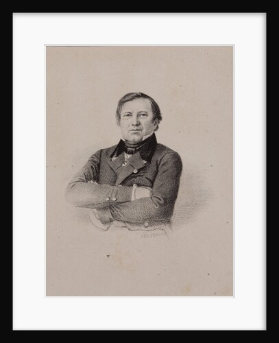 Portrait of the Philosopher Ivan Ivanovich Davydov, 1840s by Anonymous