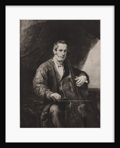 Portrait of Count Matvey Yuryevich Vilyegorsky with Cello (nach K, Briullow), 1904 by Anonymous