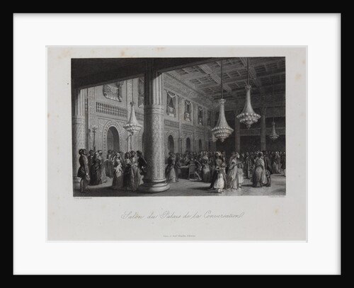 The Casino at the Kurhaus in Baden-Baden, 1840s by Anonymous