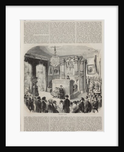 The Musical Soirée at the Pauline Viardot-Garcias Salon, 1853 by Anonymous
