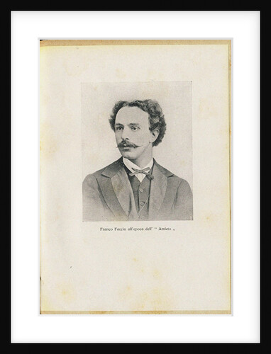 Franco Faccio during the time of Amleto by Anonymous