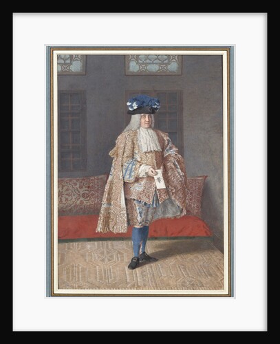 Portrait of Corfitz Ulfeldt in an Ottoman Interior, 1740-1741 by Anonymous