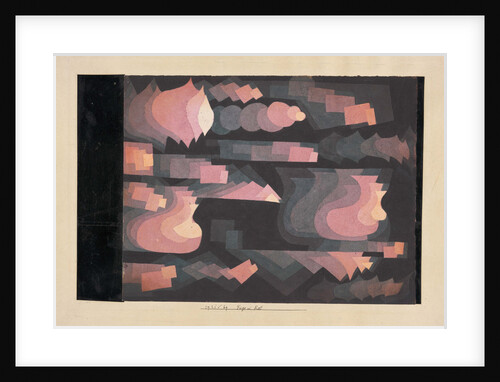 Fuge in Rot, 1921 by Anonymous
