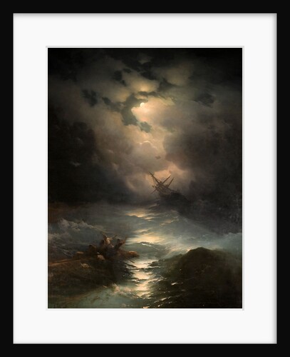 North Sea Storm, 1865 by Anonymous