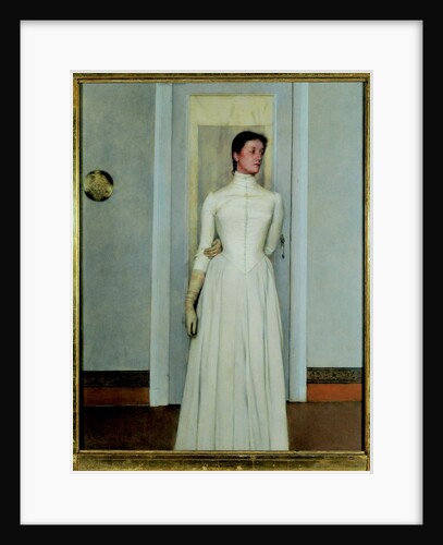 Portrait of Marguerite Khnopff, 1887 by Anonymous