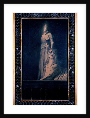 Avec Verhaeren: Un Ange (With Verhaeren: An Angel), 1889 by Anonymous