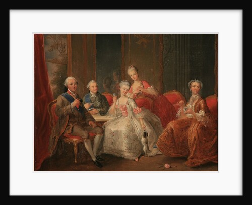 The Family of the Duke of Penthièvre, also known as The Cup of Chocolate, 1768 by Anonymous