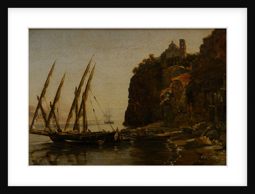 View of Vico Between Castellammare and Sorrento, 1828-1829 by Anonymous