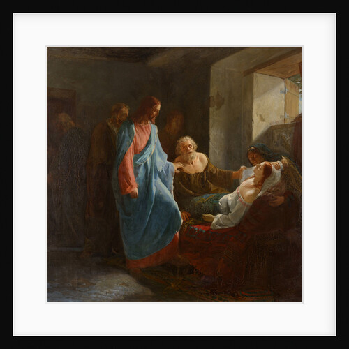 Raising of Jairus Daughter, 1871 by Anonymous