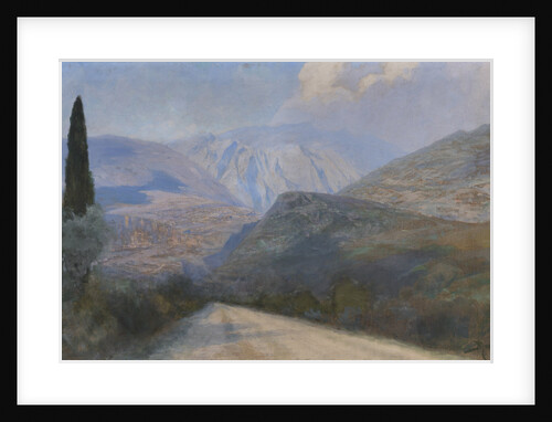 The Road to Delphi, 1911 by Anonymous
