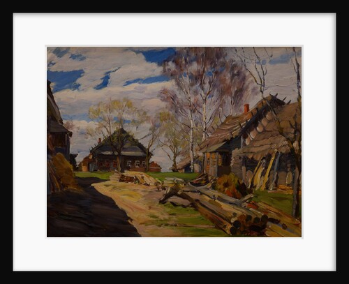 A Village, 1915 by Anonymous