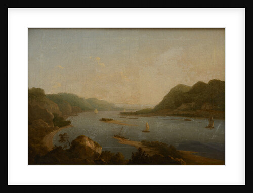 Zhiguli on the Volga River, First half of the 19th cent by Anonymous