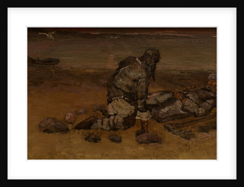 On A Strange Shore, 1897 by Anonymous