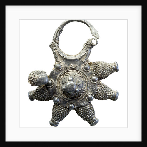 Silver pendant (Kolt) from Old Ryazan by Anonymous