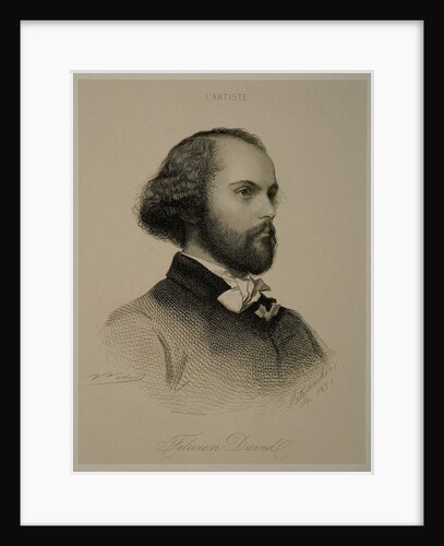 Portrait of the composer Félicien-César David by Anonymous