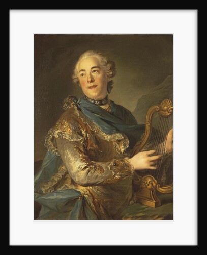 Portrait of the singer and composer Pierre de Jélyotte by Anonymous