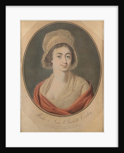 Portrait of Charlotte Corday by Anonymous