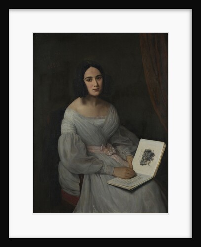 Portrait of Clara Wieck-Schumann by Anonymous