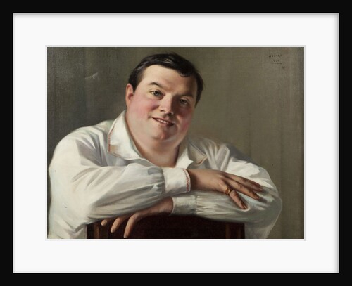 Portrait of the opera singer Enrico Caruso by Anonymous