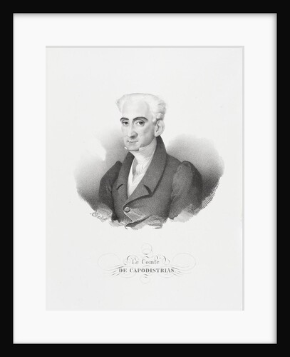 Portrait of Count Ioannis Kapodistrias by Anonymous