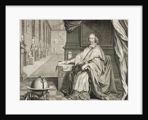 Portrait of Cardinal Mazarin by Anonymous