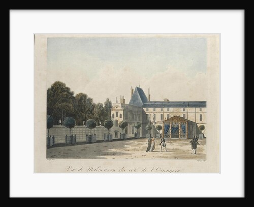 View of the Palace of Malmaison from the Orangery by Anonymous