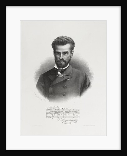 Portrait of Eduard Nápravník by Anonymous