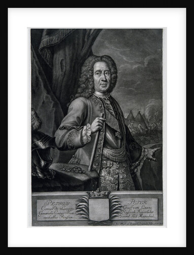 Portrait of the Field Marshal Count Peter von Lacy by Anonymous