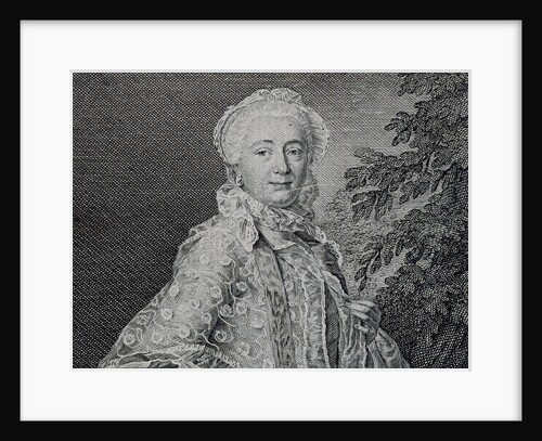 Portrait of Countess Maria Aurora de Lestocq by Anonymous